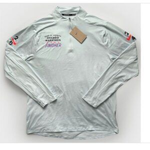 NEW Nike Running Shirt 2024 Chicago Marathon Finisher 1/4 Zip Men's FV6327-043